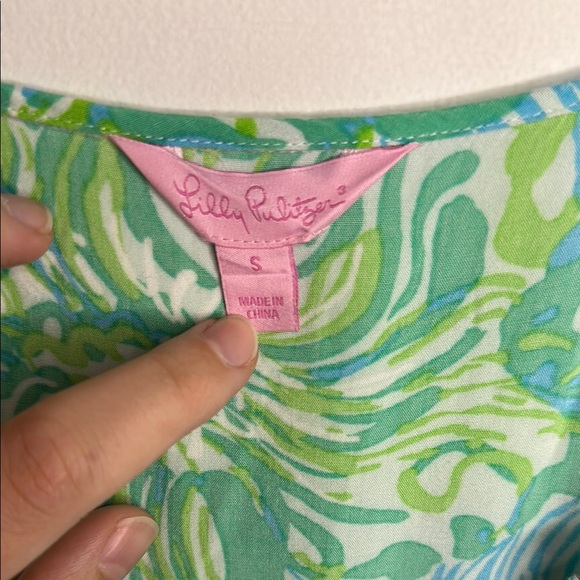 Lilly Pulitzer Melba Lagoon Green Jumpsuit - Picture 10 of 12